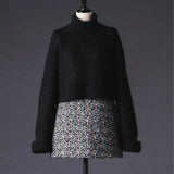 pull court en mohair