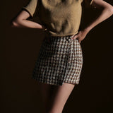 Lady tweed wrap culottes