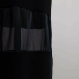 sheer line skirt