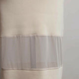 sheer line skirt