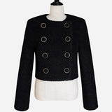 LOOP tweed jacket short coat