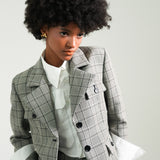 3/4sleeve tailored jacket