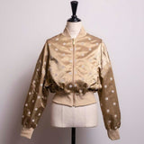 Lady dot bomber jacket