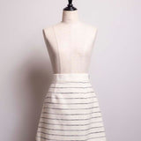 Pencil Stripe Skirt