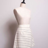 Pencil Stripe Skirt