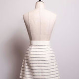 Pencil Stripe Skirt