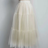 three tier tulle skirt