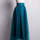 Dot tulle skirt