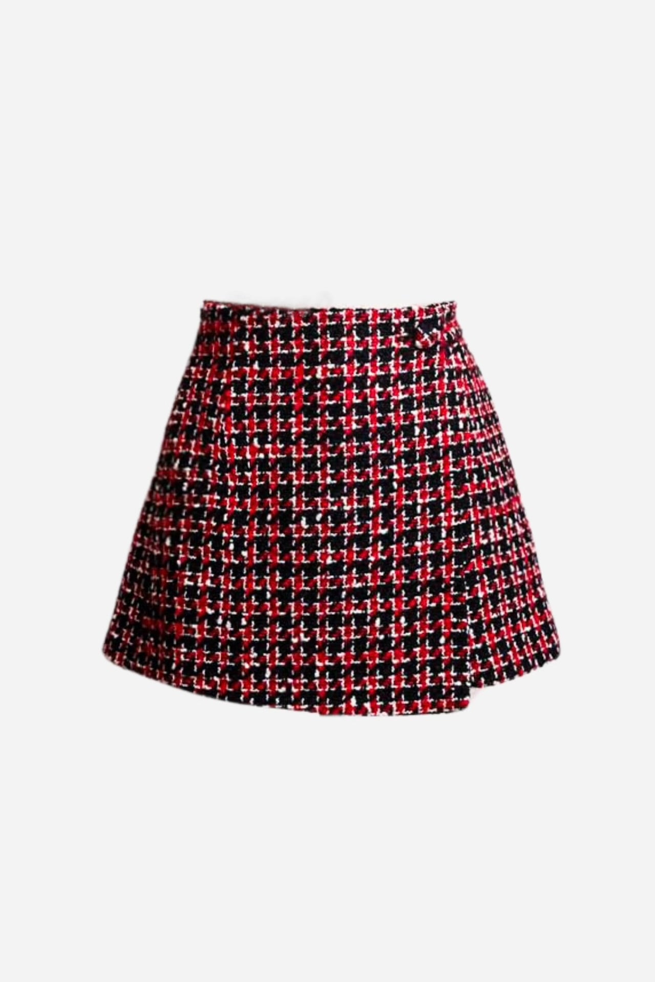 Culotte cache-coeur en tweed pour femme