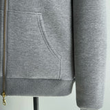 BIG double zip hoodie