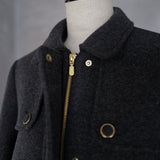 pure lambs wool jacket coat