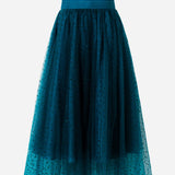 dot tulle skirt