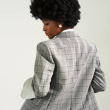 3/4sleeve tailored jacket