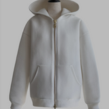 BIG double zip hoodie