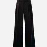 two tuck wide pants