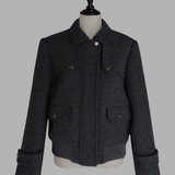 pure lambs wool jacket coat