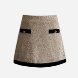 Brilliant bicolor skirt