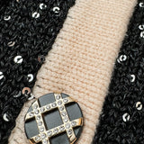 Brilliant bicolor cardigan