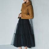 three tier tulle skirt