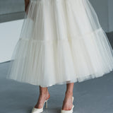 three tier tulle skirt